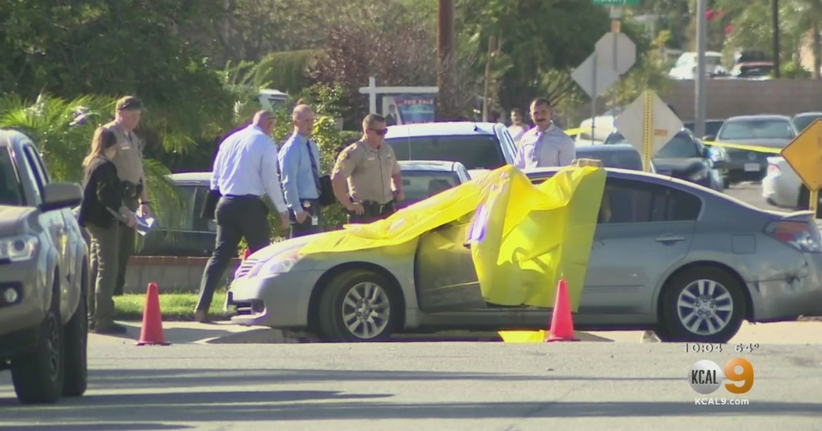 1 Killed, 1 Injured In Shooting Outside Of Fontana Residence - CBS Los ...