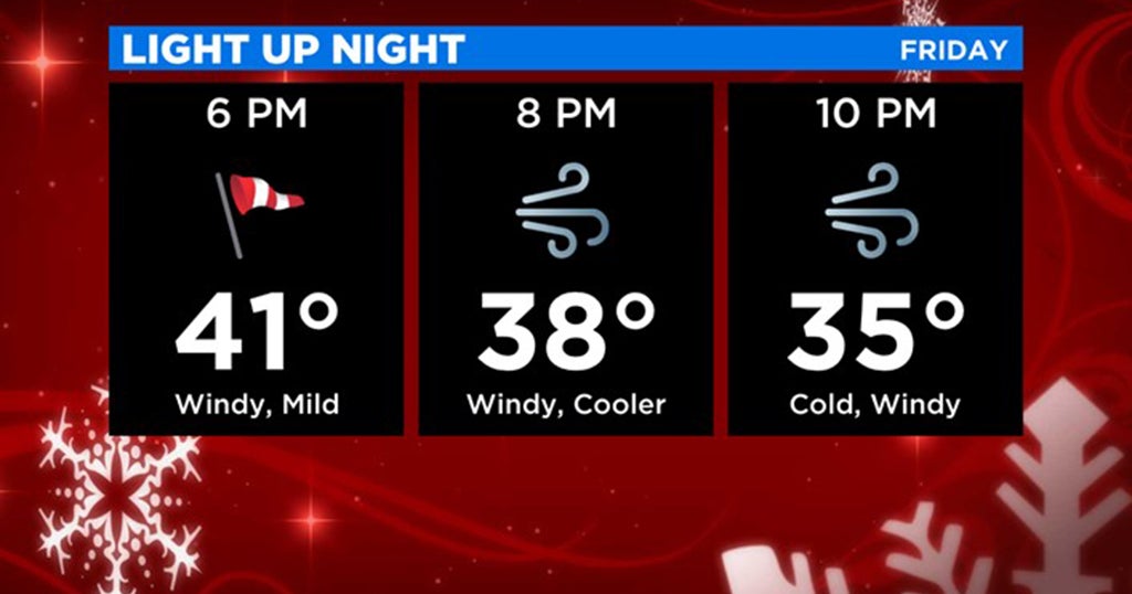 Pittsburgh Weather: Light Up Night Expected To Be Cool, Windy - CBS ...