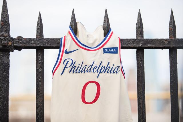 Sixers unveil new City Edition uniforms at '76ers Crossover' art