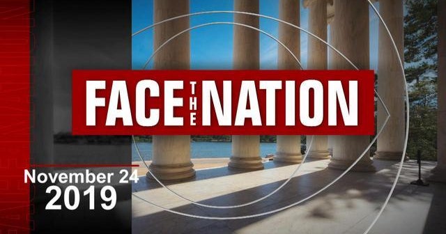 Open: This is "Face the Nation," November 24