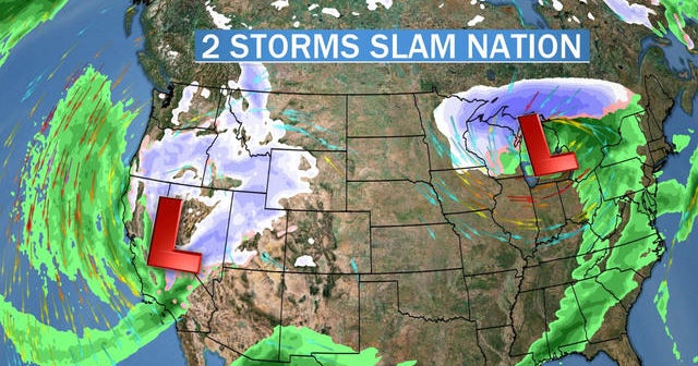 Millions of holiday travelers facing weather warnings