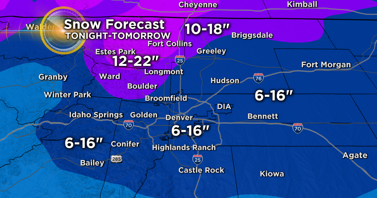 Denver Weather: Biggest Snowstorm In Likely 3 Years Arrives Tonight ...