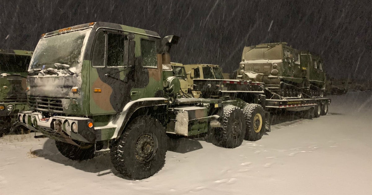 Colorado National Guard's Snow Response Team On Standby CBS Colorado