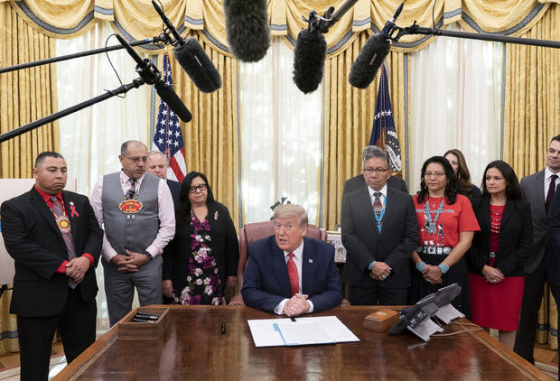 President Donald Trump Executive Order - Missing and murdered indigenous people 
