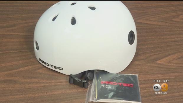 Recalled Helmet 