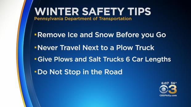 Winter Safety tips 