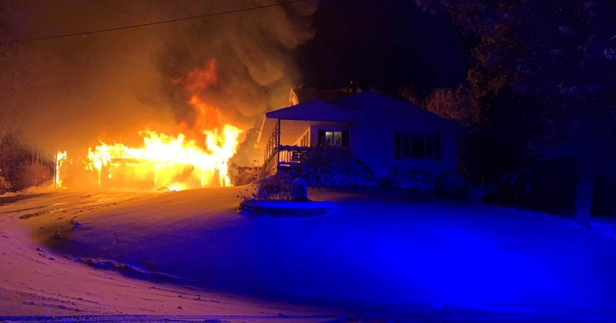 Fire Damages a Stearns County Storage Building