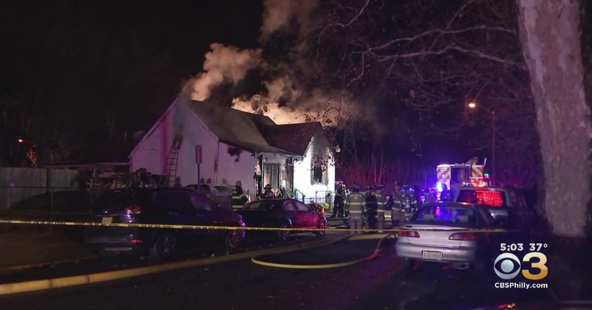 Man Killed, Daughter Injured In Burlington County House Fire CBS