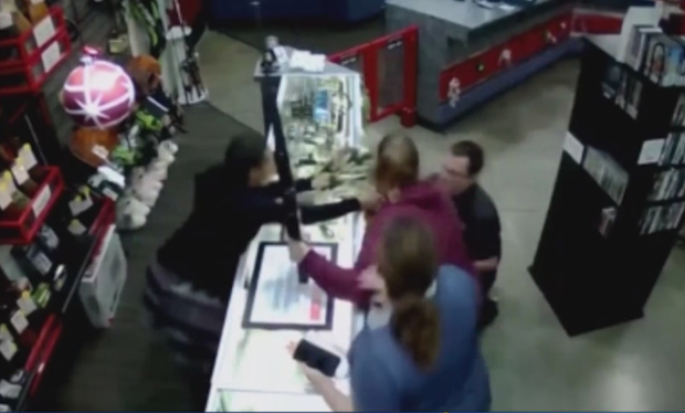 Baby falls off counter at pawn shop in Utah