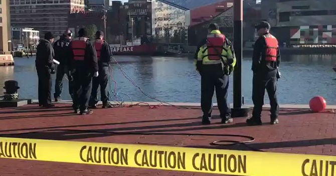 Man's Body Found In Inner Harbor; Police Investigating - CBS Baltimore