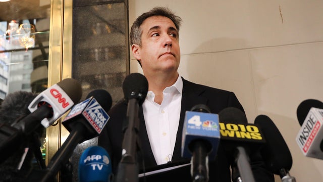 Former Trump Lawyer Michael Cohen Leaves Manhattan Apartment For Three-Year Prison Sentence 