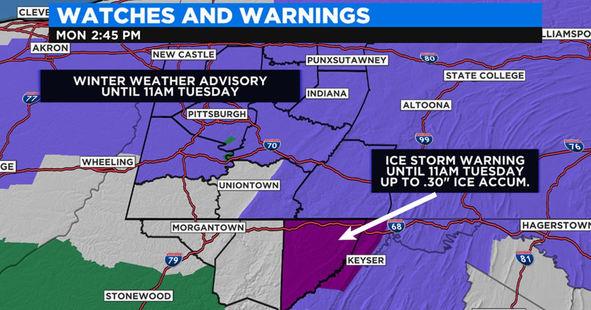 Pittsburgh Weather: Snow And Freezing Rain To Spread Across The Region ...