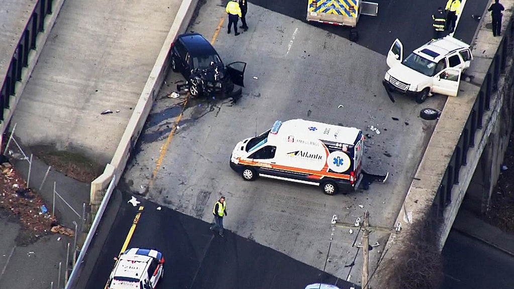 Route 1 North In Peabody Shut Down After Car Crash CBS Boston