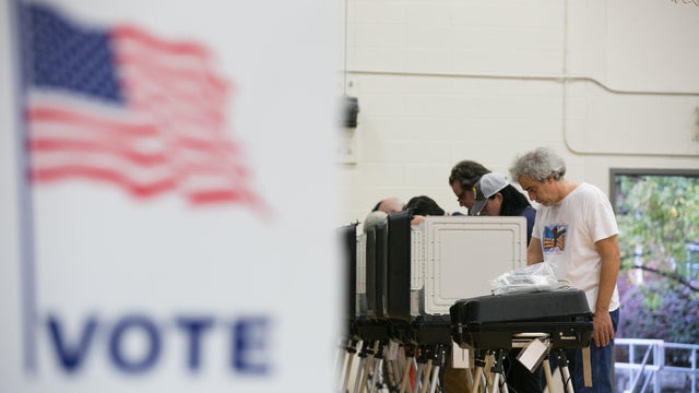 Voters Across The Country Head To The Polls For The Midterm Elections 