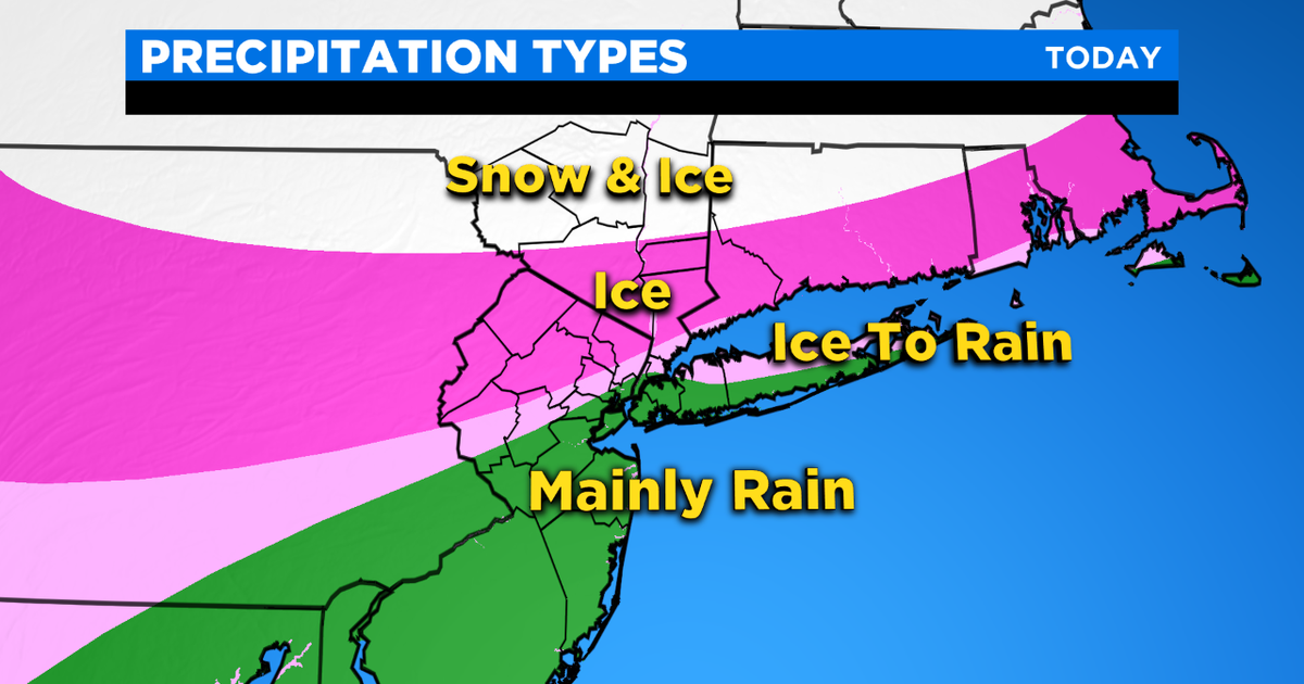 New York Weather 12/17 Wet, Icy Conditions Through Evening Commute