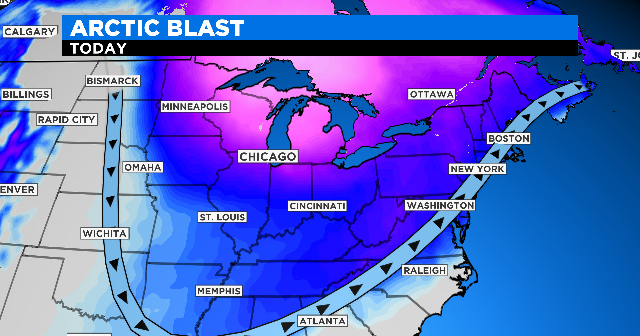 Chicago Weather: Arctic Blast Brings Single Digit Temps, Warmup On The ...