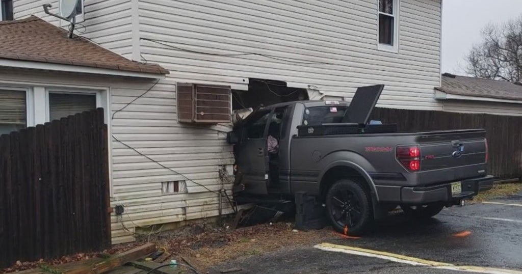 Pickup Truck Crashes Into Brick Township Home, Killing Resident - CBS ...