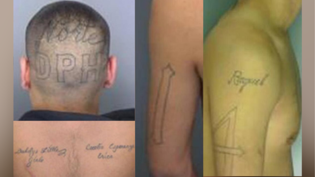 FBI WANTED SANTINO MARIO GARCIA TATS 