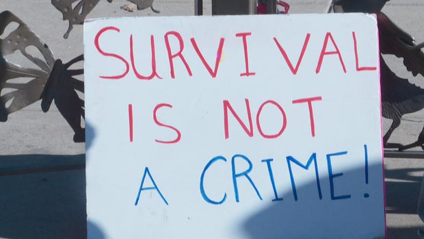 CAMPING BAN PROTEST (2) 