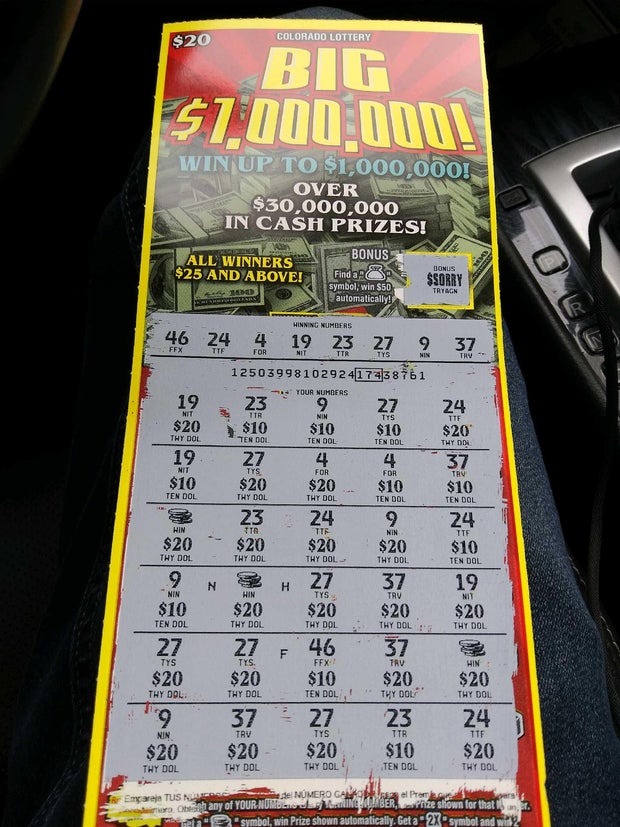uber xmas scratch ticket 