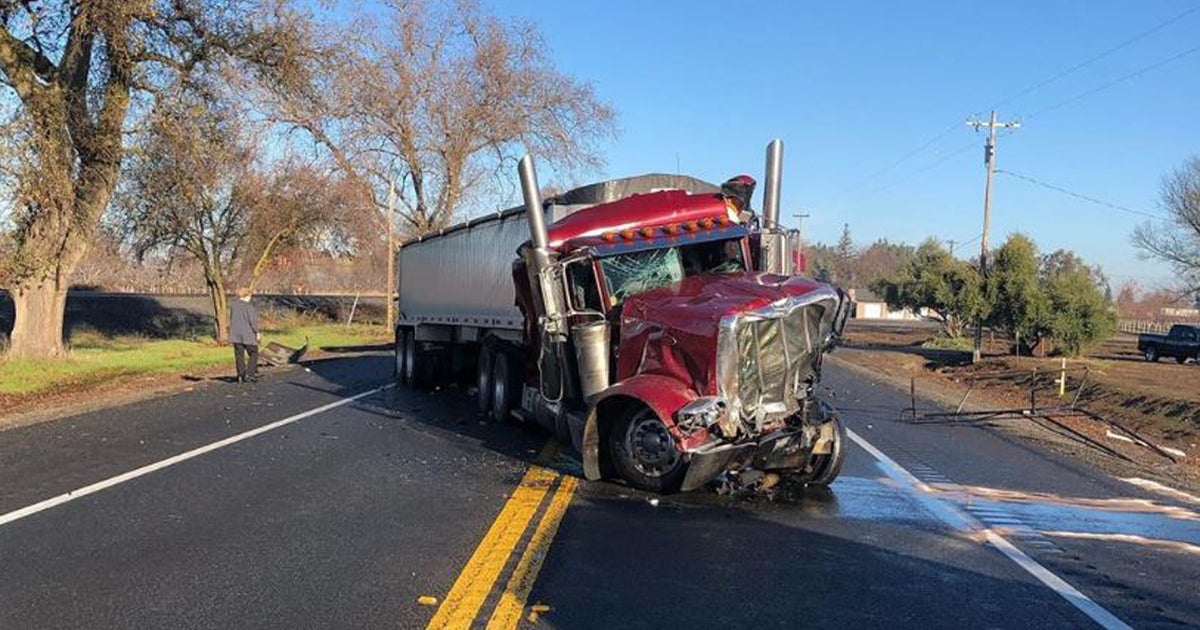Man, 40, Dies After Head-On Crash On Highway 99 Near Live Oak - CBS ...