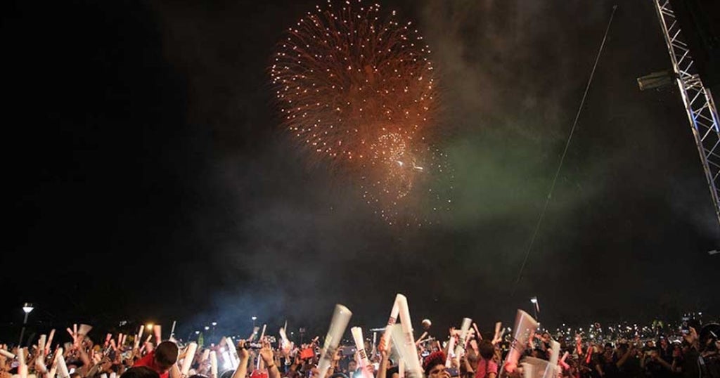 Thousands to ring in 2025 at Miami’s Bayfront Park, largest Hispanic NYE event in U.S. Thousands to ring in 2025 at Miami’s Bayfront Park, largest Hispanic NYE event in U.S.