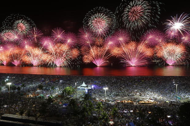 Rio de Janeiro Rings In The New Year 
