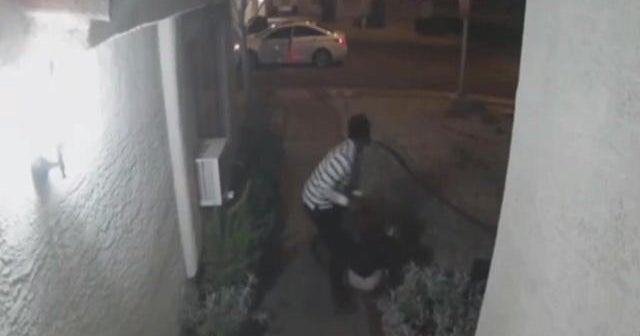 Suspect arrested after doorbell video shows woman being attacked