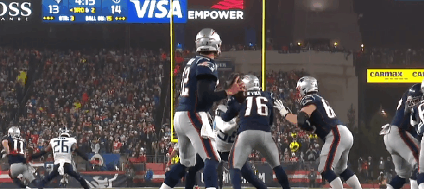 Tom Brady To Julian Edelman 