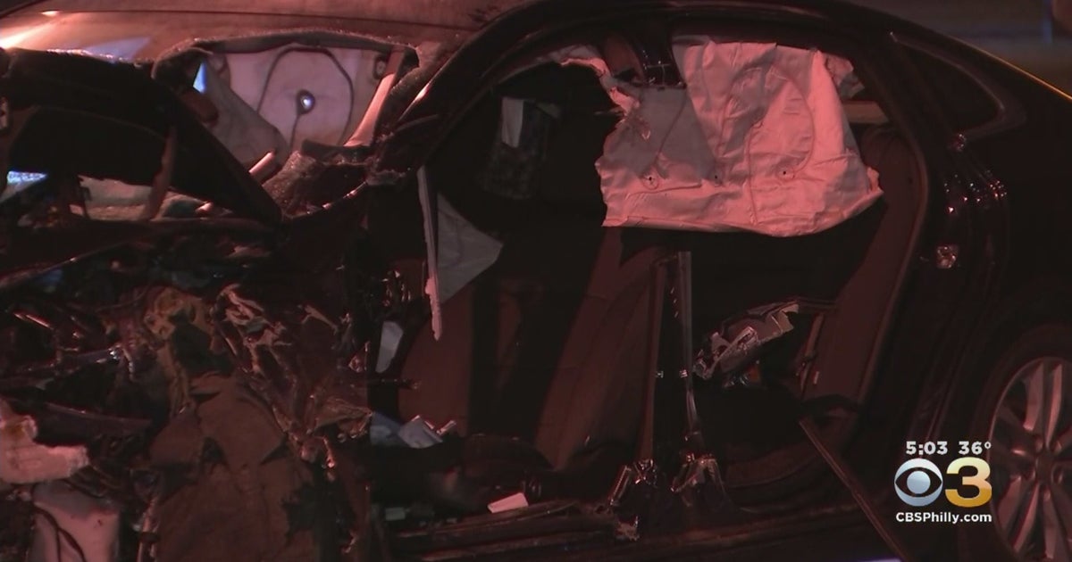 2 People Injured In Multi-Vehicle Crash On Roosevelt Boulevard - CBS ...