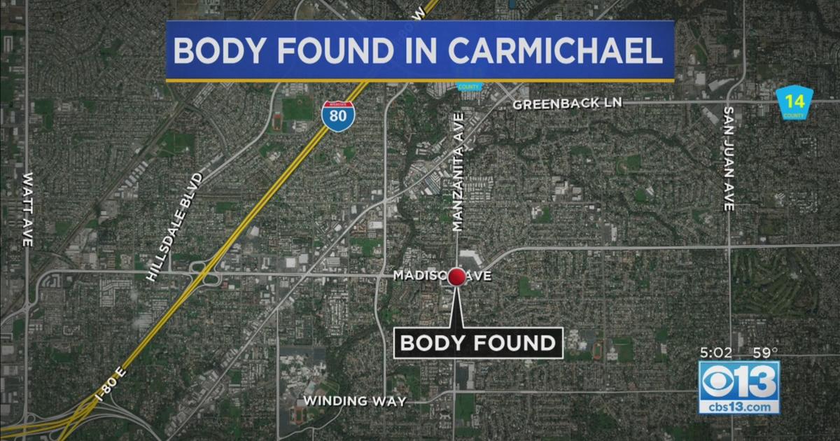 Body Found Near Shopping Center In Carmichael Sheriff Says Cbs