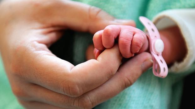 newborn baby hands infant 