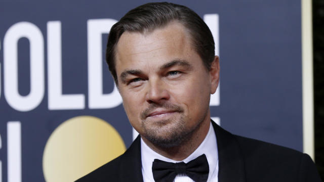 Leonardo DiCaprio arrives at the 77th annual Golden Globe Awards in Beverly Hills, California, on January 5, 2020. 