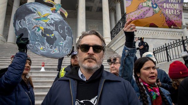 Jane Fonda Holds Her Last "Fire Drill Fridays" Rally At Capitol Hill 