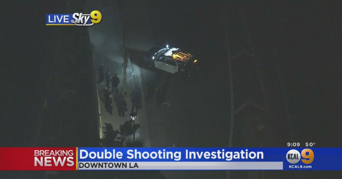 2 People Injured After Shooting In Downtown LA - CBS Los Angeles