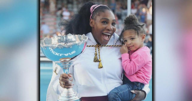 Serena Williams wins first title since daughter’s birth