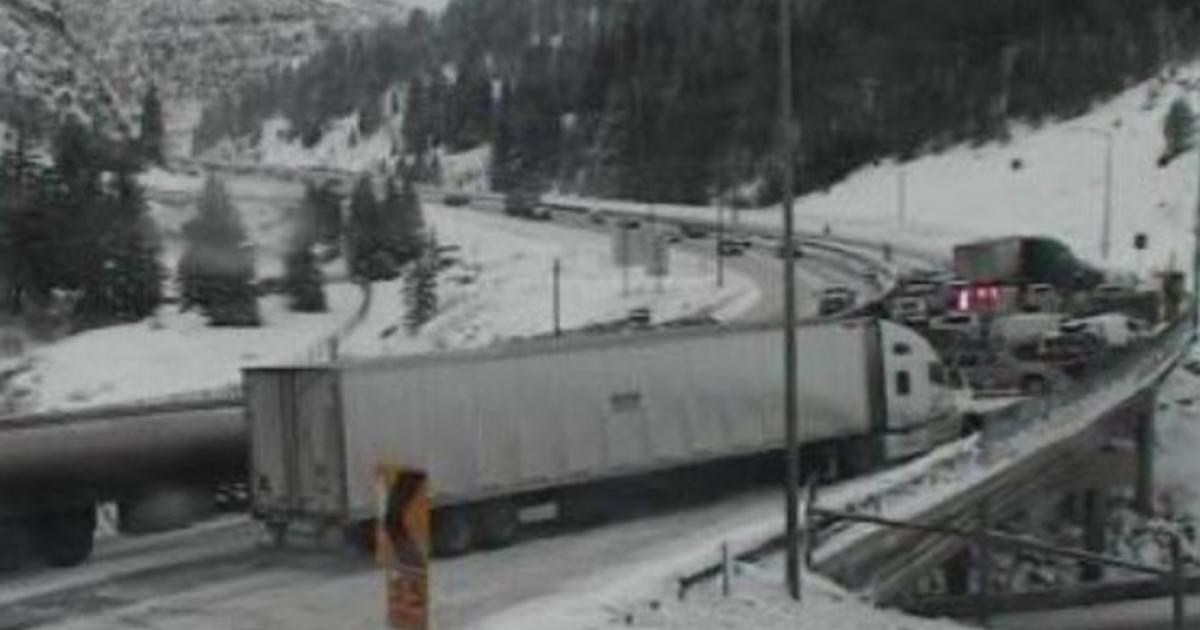 I70 Reopens After Closure Near Vail Pass Due To Multiple Crashes CBS