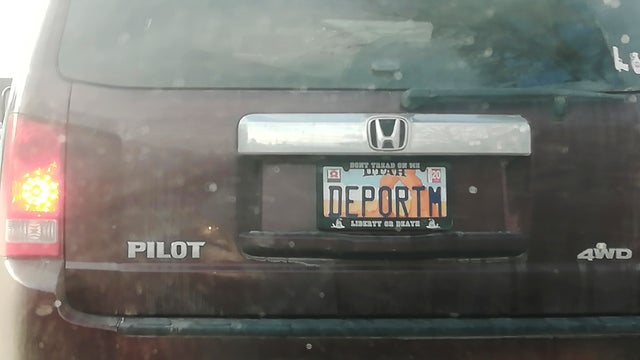 Offensive License Plate Utah 