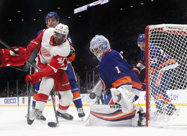 Detroit Red Wings v New York Islanders
