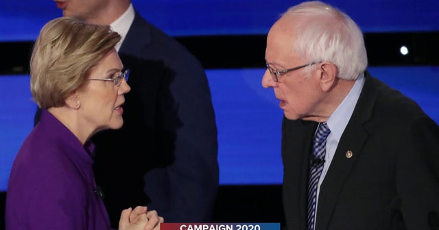 Tensions between Warren and Sanders dominate final debate before Iowa caucuses