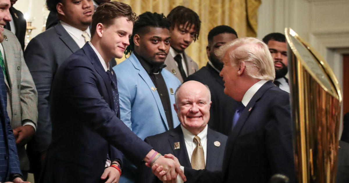 Who Is The White LSU Lady Dancing? Football Team Visits White House