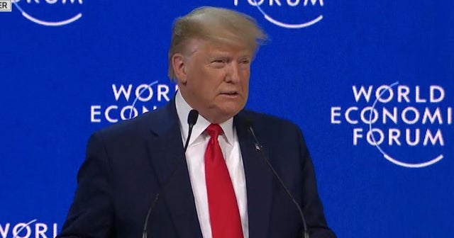 Trump warns against "prophets of doom" on climate at World Economic ...
