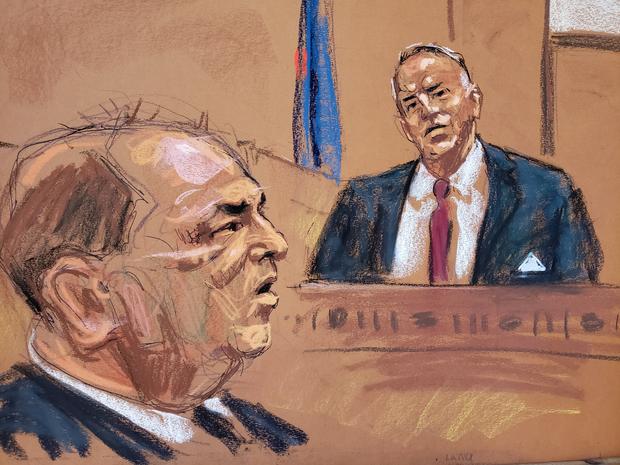 Harvey Weinstein In Court Jan. 22, 2020 
