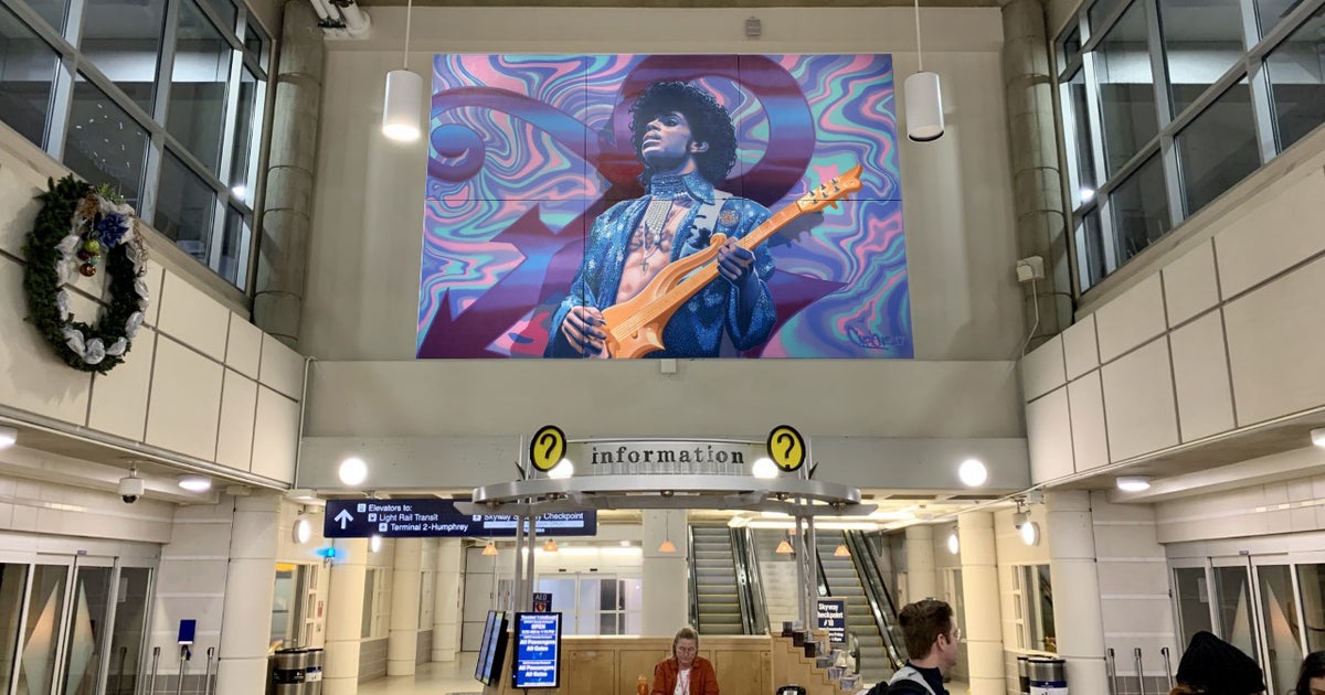 Massive Prince Mural Coming To MSP's Terminal 1 CBS Minnesota
