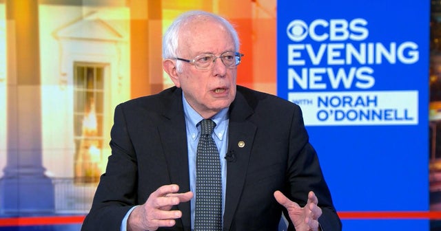 Bernie Sanders on the cost of his health plan and Joe Biden