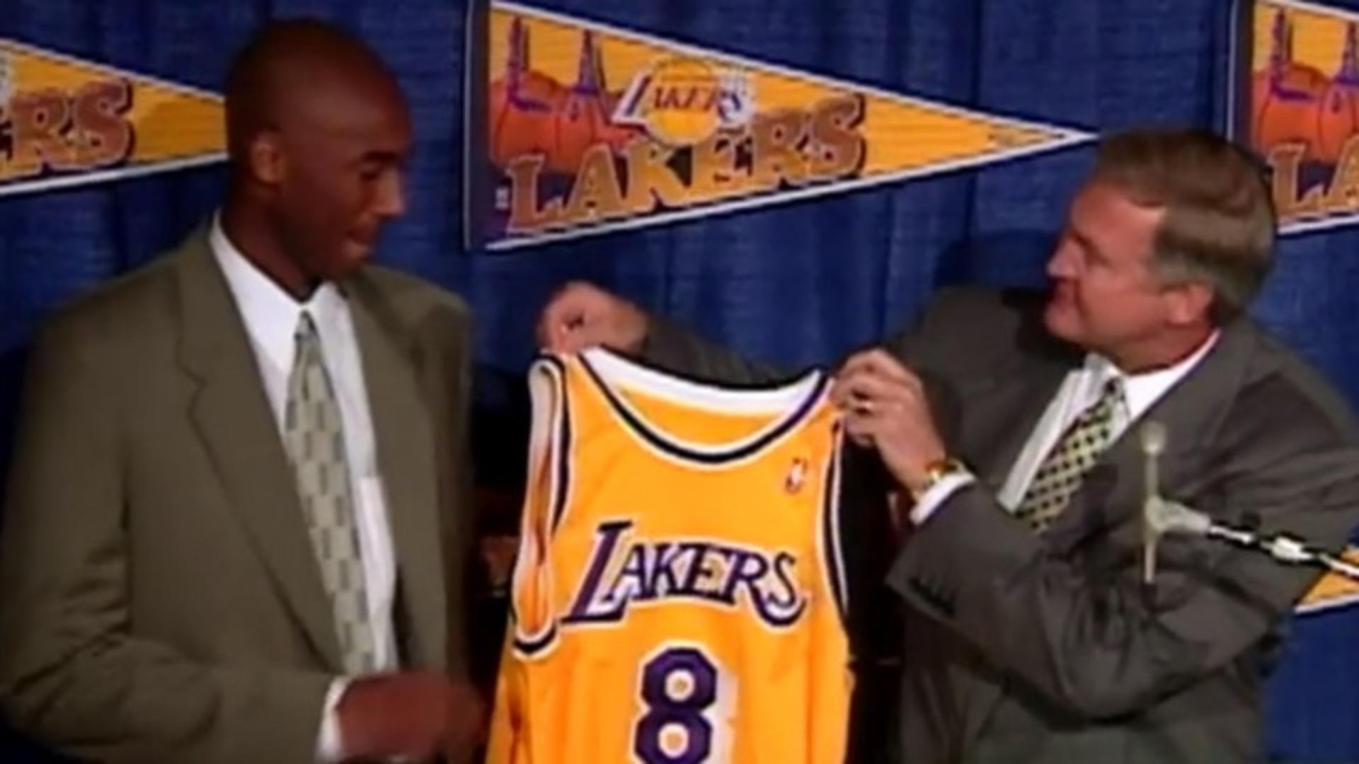 Jerry West recalls convincing Kobe against joining his Grizzlies