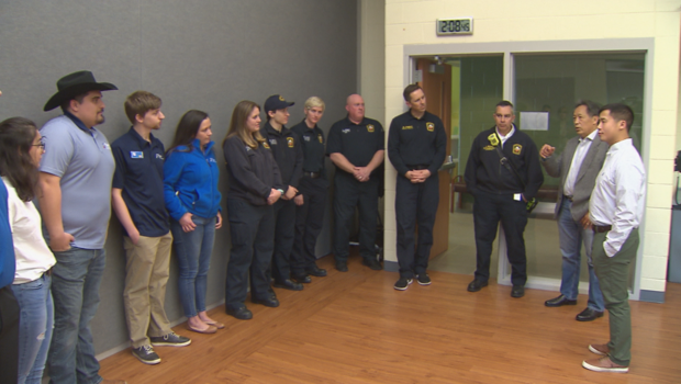 Thomas Tsang thanks Plano lifeguards for saving his life 