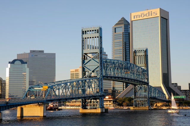 Jacksonville skyline.