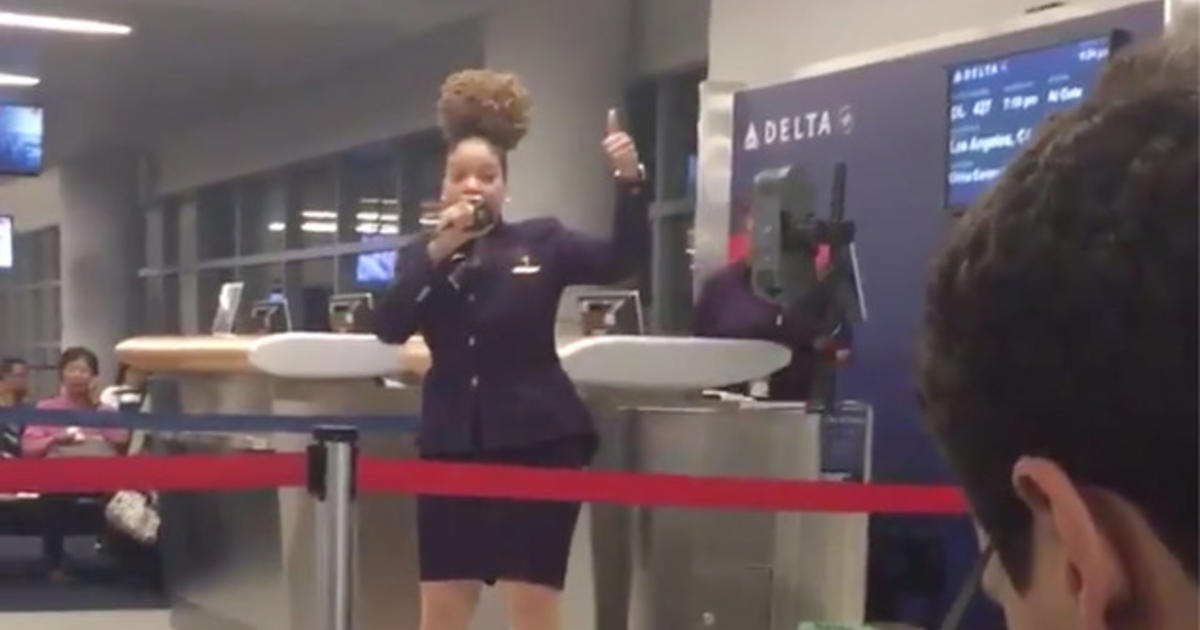 flight attendant speech