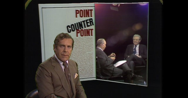 “Point/Counterpoint” columnists in 1973 on Nixon impeachment - CBS News